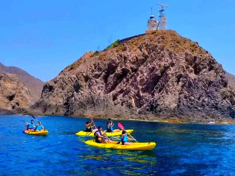 El Cabo a remo kayak-paddel surf